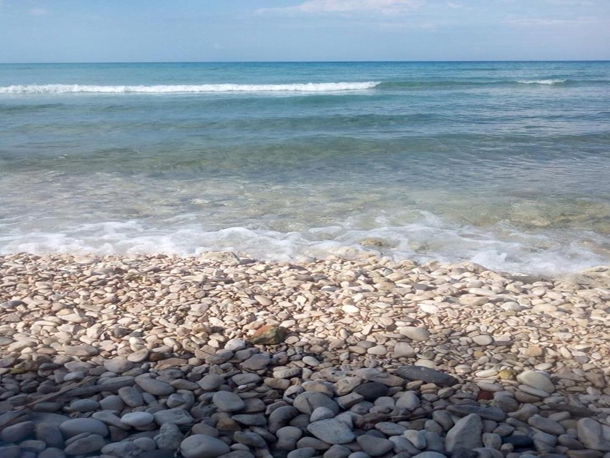 Pelagion II Sea Coral - Beachfront Holiday Home Kypseli ภายนอก รูปภาพ